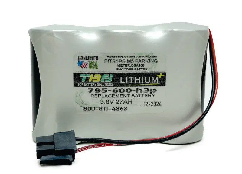 120-Piece IPS M5 Replacement Battery Pack for Parking Meters (Model 795-600-H3P)
