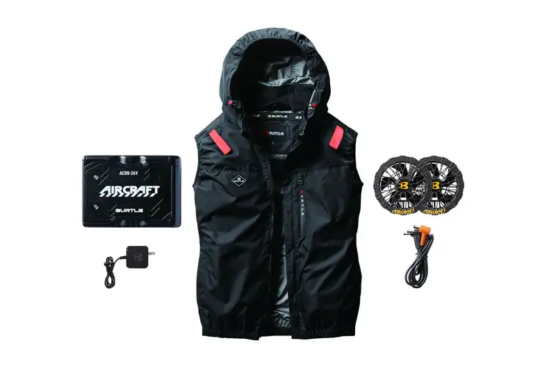 24V Battery-Powered Fan-Cooled Cooling Vest