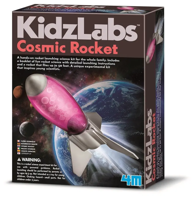 4M Cosmic Rocket Model Kit – Space-Themed Building Set
