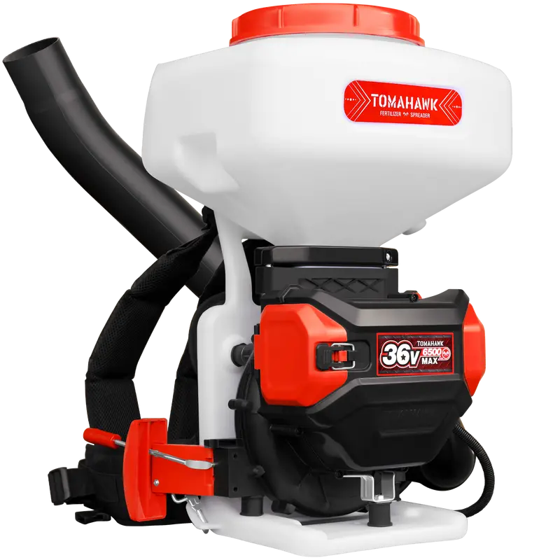 5-Gallon Cordless Broadcast Spreader for Lawn Seed, Fertilizer & Ice Melt