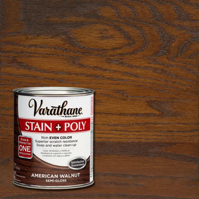 American Walnut, Early American, Dark Walnut, Cabernet & Black Cherry Stain-and-Polyurethane Set