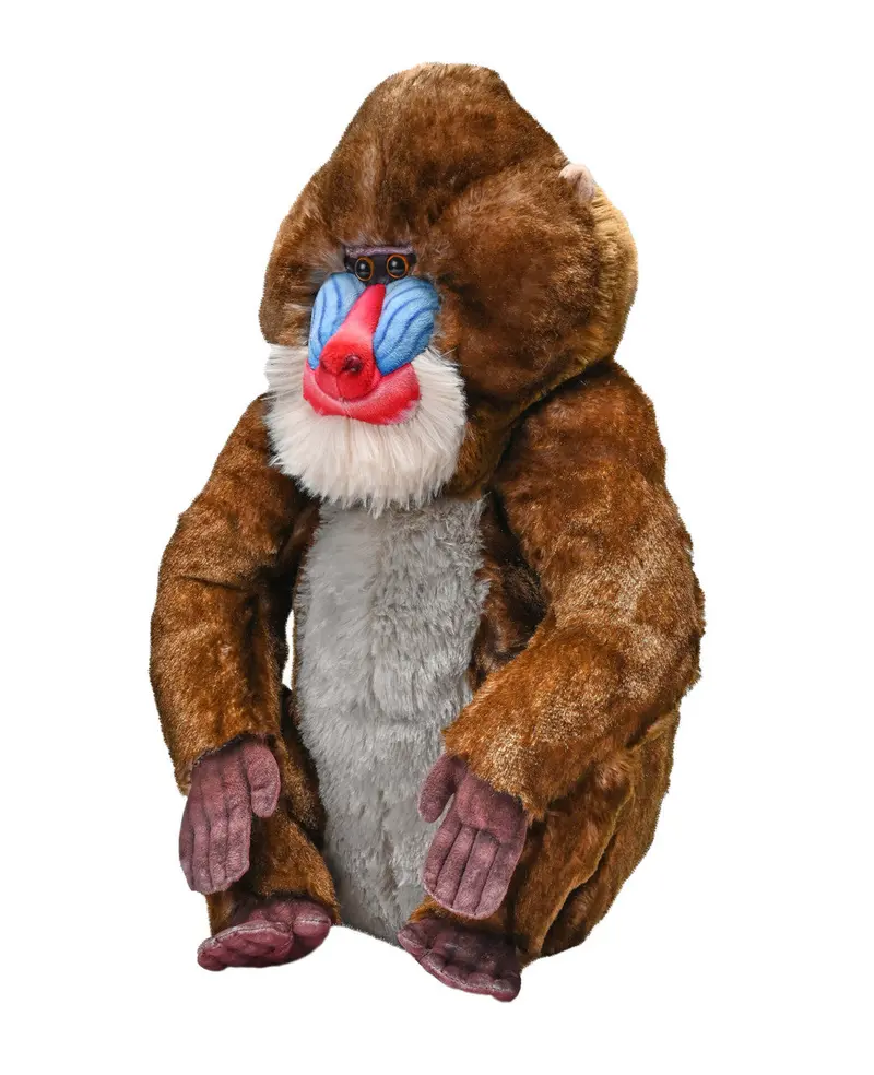 Artist Mandrill Plush – Wild Republic Wildlife Figurine