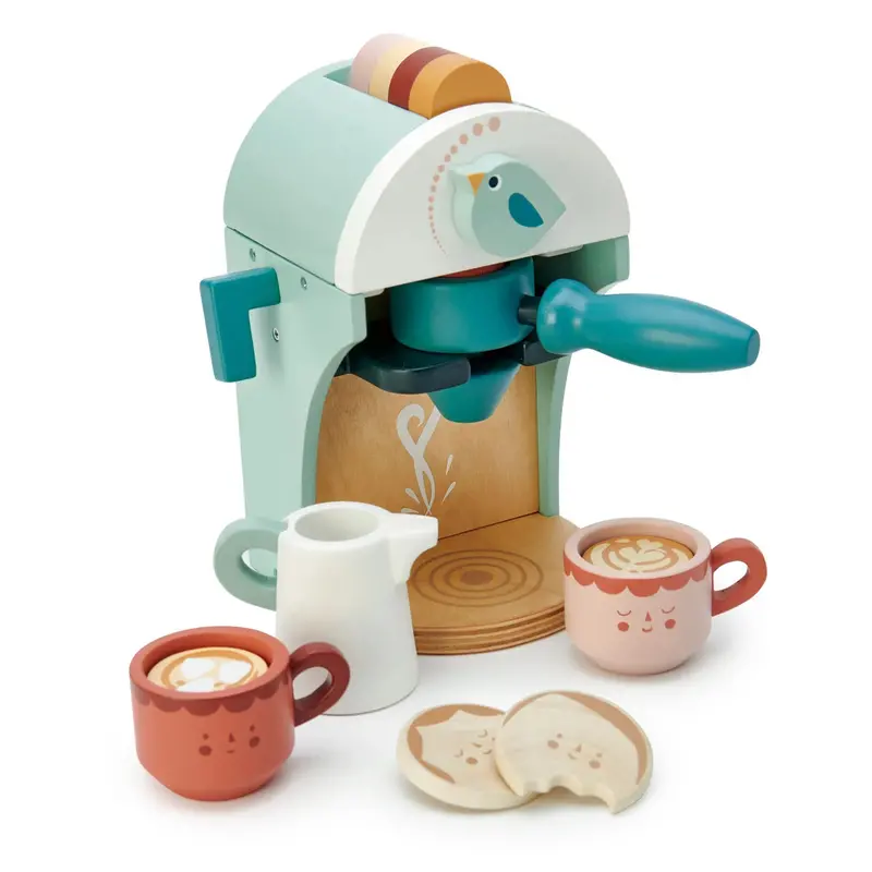 Babyccino Maker Toy – Tender Leaf Toys Wooden Coffee Shop Set