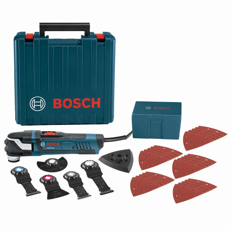 Bosch GOP40-30C StarlockPlus Oscillating Tool Kit with Snap-In Accessories