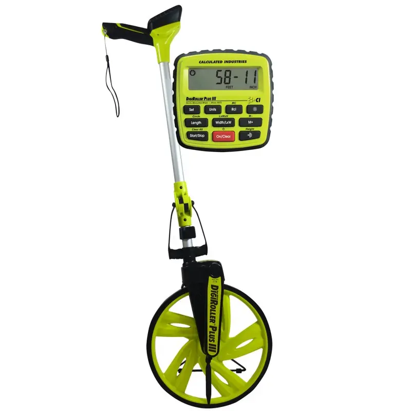 CALCULATED INDUSTRIES 6575 DigiRoller Plus III Digital Measuring Wheel