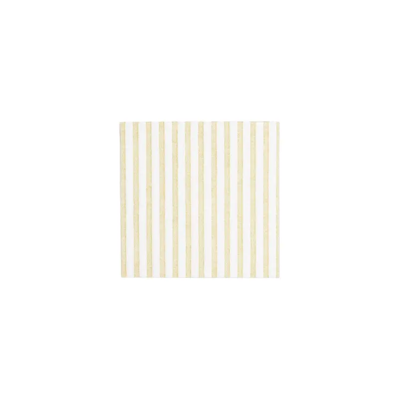 Capri-Print Linen Cocktail Napkins – Elegant Blue Tone (20-Pack)