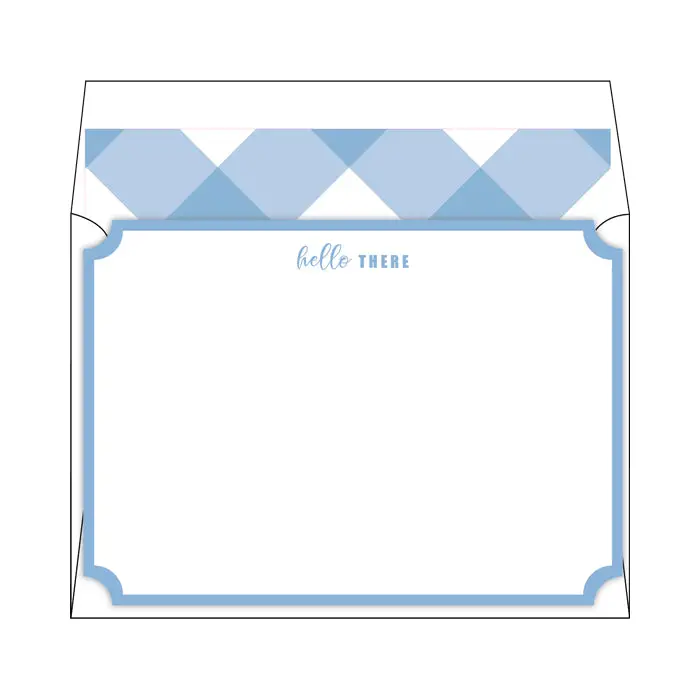 Casual ‘Hello There’ Greeting Stationery