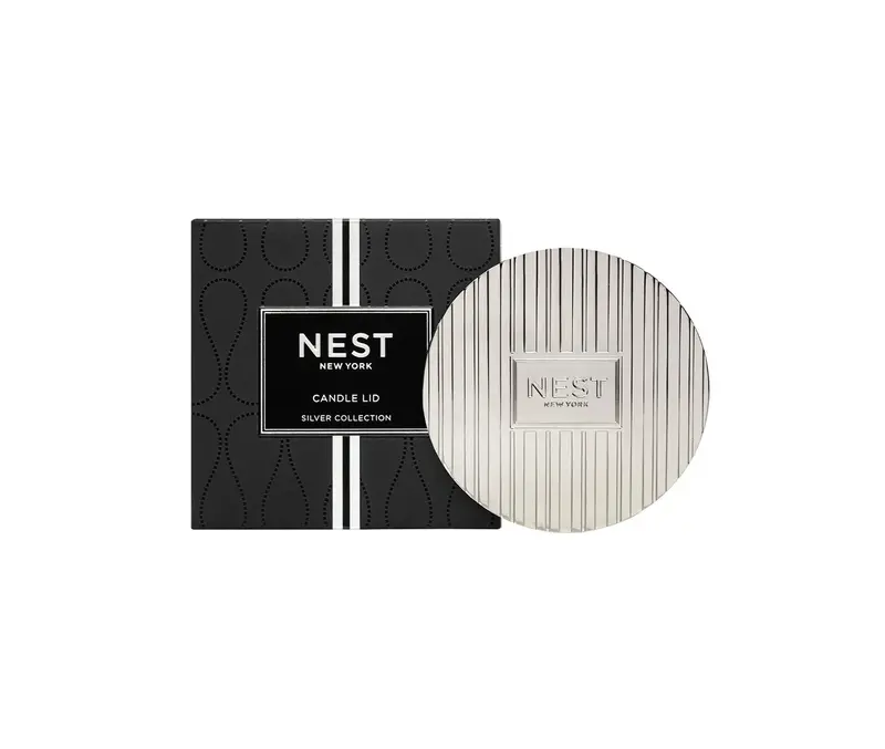 Classic Silver Candle Lid for Pillar or Votive Candles