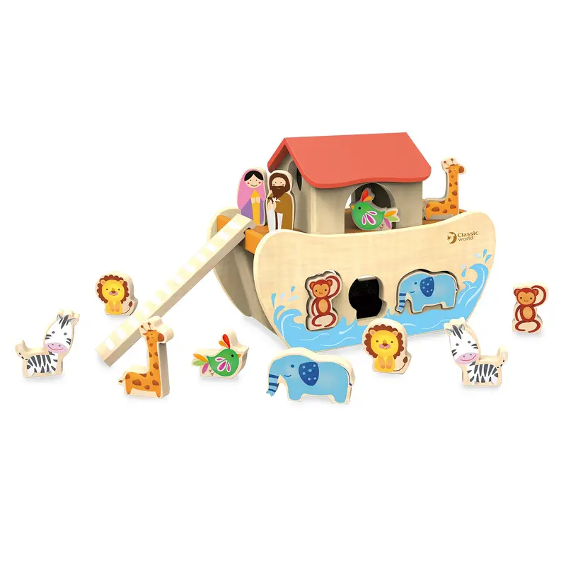 Classic World Noah’s Ark Shape Sorting Toy