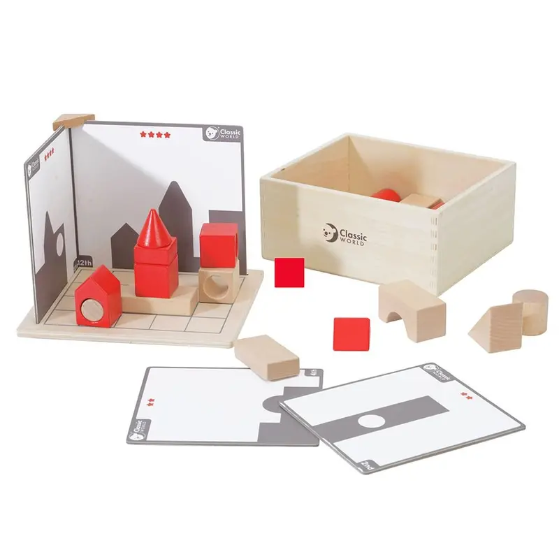 Classic World Space-Themed Building Block Set for Creative Play