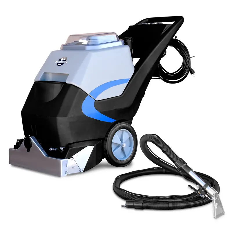 Commercial 3-in-1 Carpet Extractor – 18-Inch Cleaning Path, 9-Gallon Dual Tanks, Twin 1000W Motors