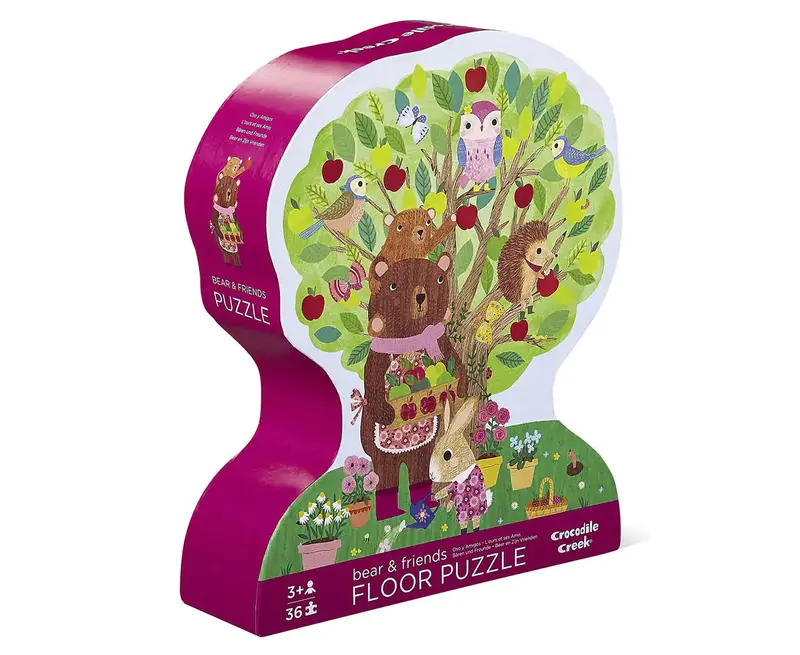 Crocodile Creek Bears and Friends Puzzle – 36-Piece Animal Storyboard