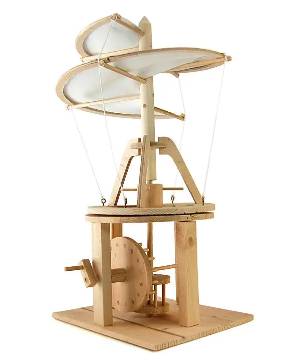 Da Vinci Helicopter Model Kit – Pathfinder Historical Engineering Project