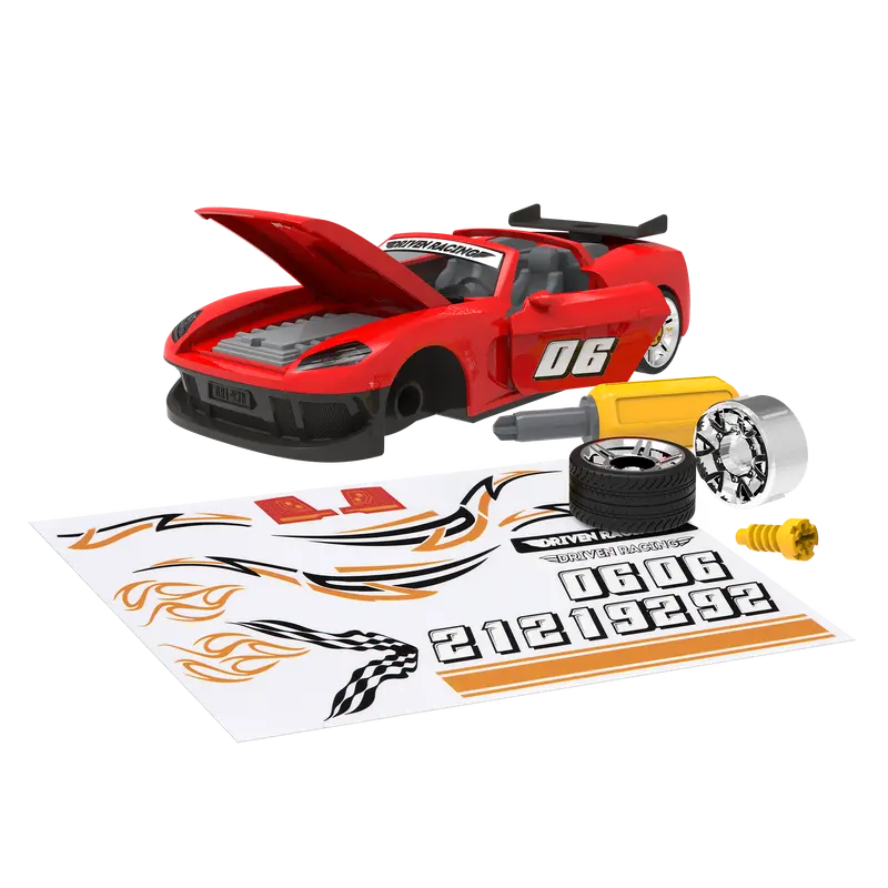 Driven Take-Apart Sports Car – Interactive拆解 Playset for Kids
