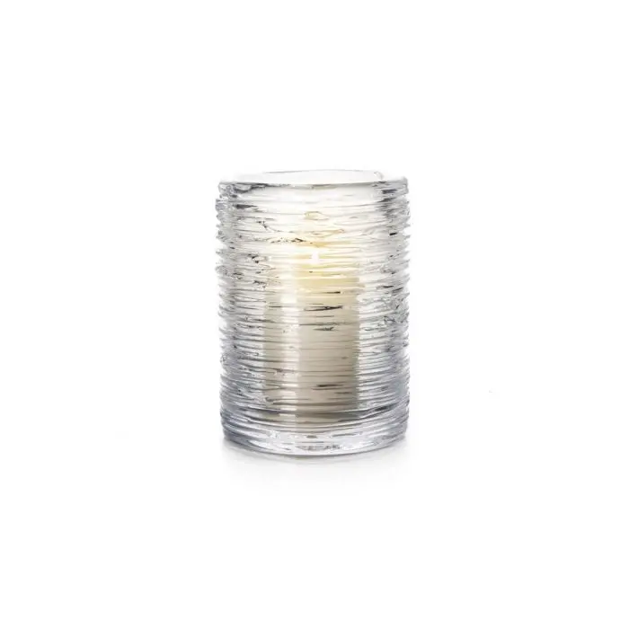 Echo Lake Hurricane Lamp – Clear Glass Candle Holder