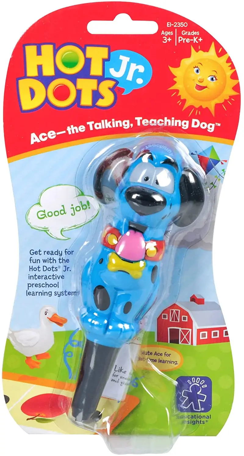 Educational Insights Hot Dots Jr. Ace the Dog Interactive Pen