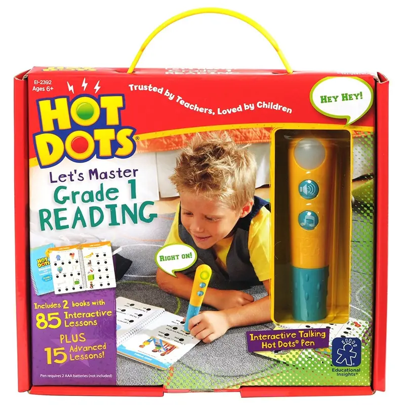 Educational Insights Hot Dots Let’s Master Grade 1 Reading Skills