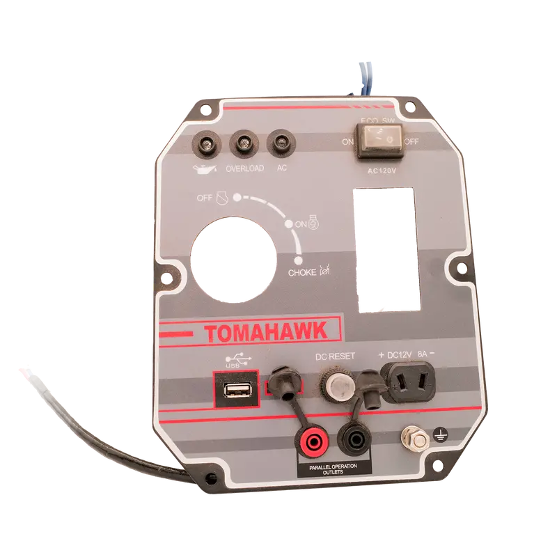 Front Panel Assembly — Spare Part for TG2000i 2000W Inverter Generator