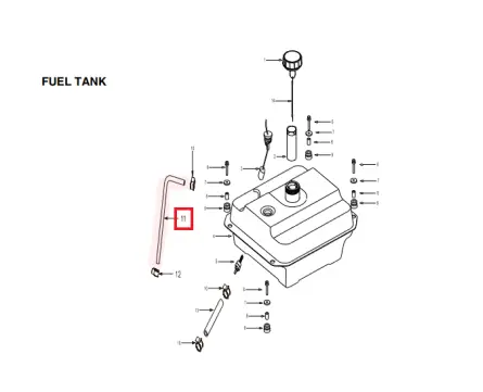 Fuel Filter for TG9000i 9000-Watt Inverter Generator