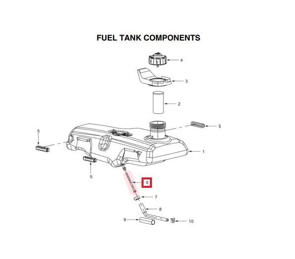 Fuel Valve for TG2000i 2000-Watt Inverter Generator