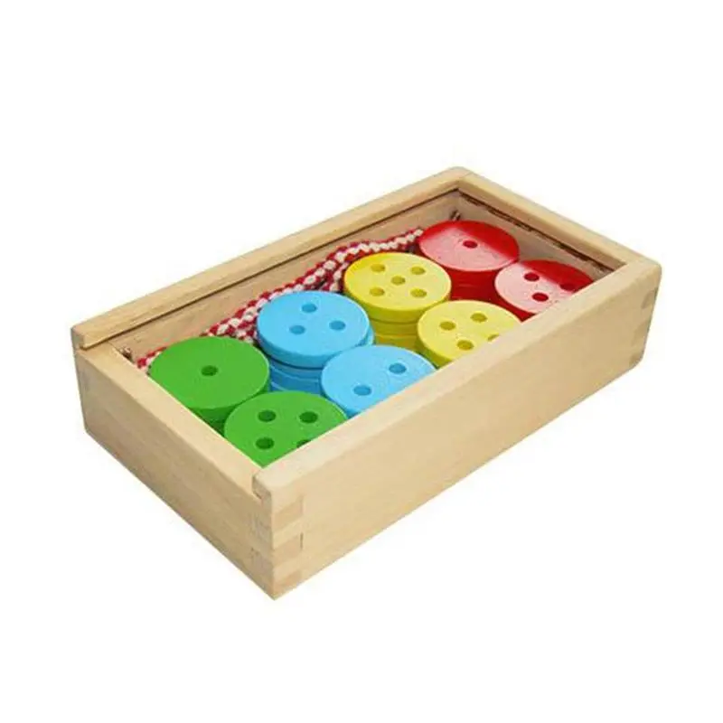 Fun Factory Lacing Buttons – 40-Piece Skill-Building Set