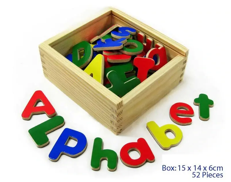 Fun Factory Magnetic Alphabet Set – Uppercase Letter Learning Kit
