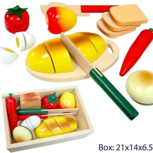 Fun Factory Picnic Food Play Box – Realistic Pretend Eating Set
