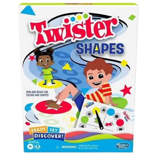 Hasbro Twister Shapes Edition – Interactive Floor Game