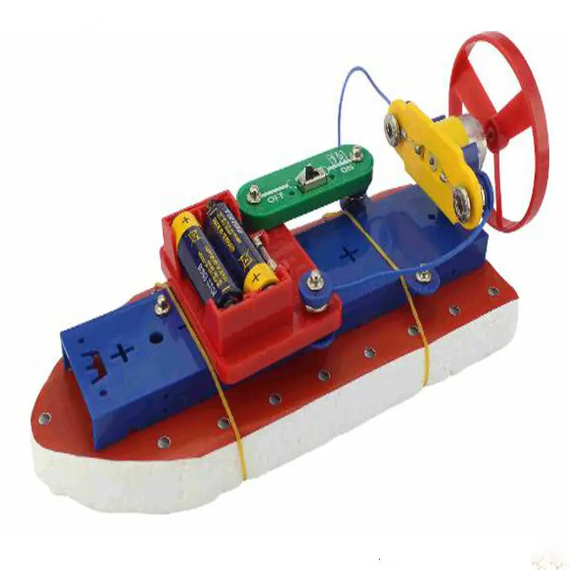 Heebie Jeebies Clip Circuit Air Boat – Wind-Powered STEM Building Set