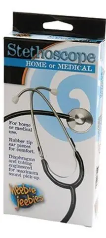 Heebie Jeebies Dual-Use Stethoscope – Home Health & Medical Learning Tool