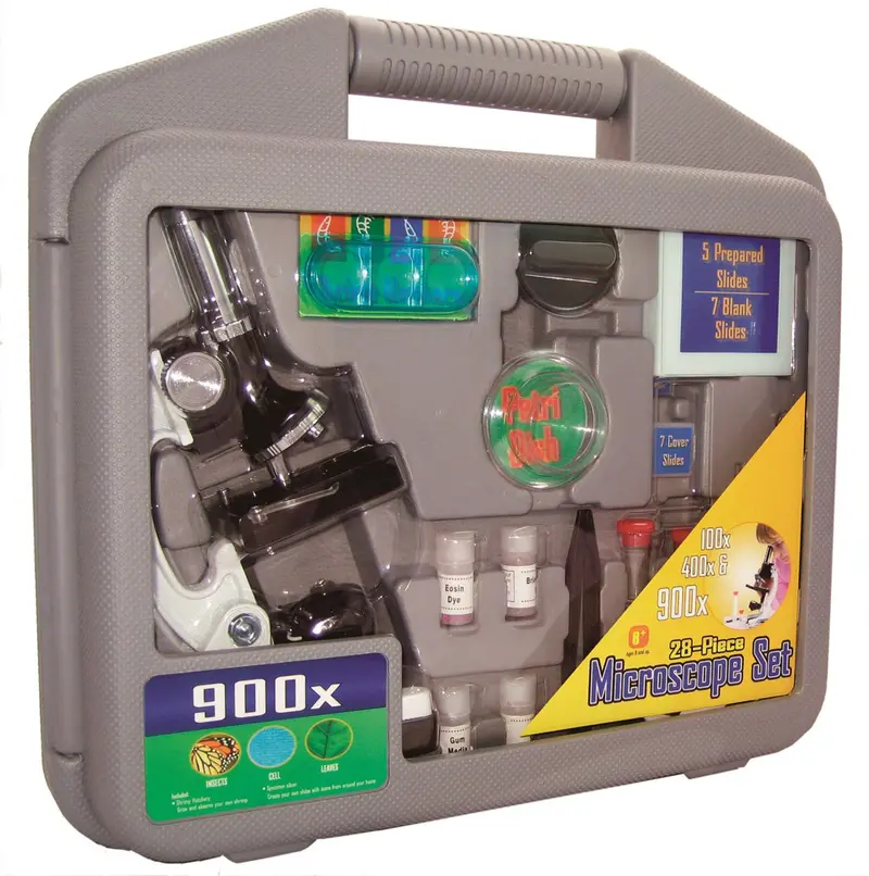 Heebie Jeebies Portable Microscope Kit – Includes Carrying Case