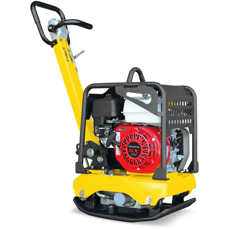 Honda-Powered Reverse Plate Compactor – 5.5 HP, 19″ x 14″ Plate for Asphalt & Soil