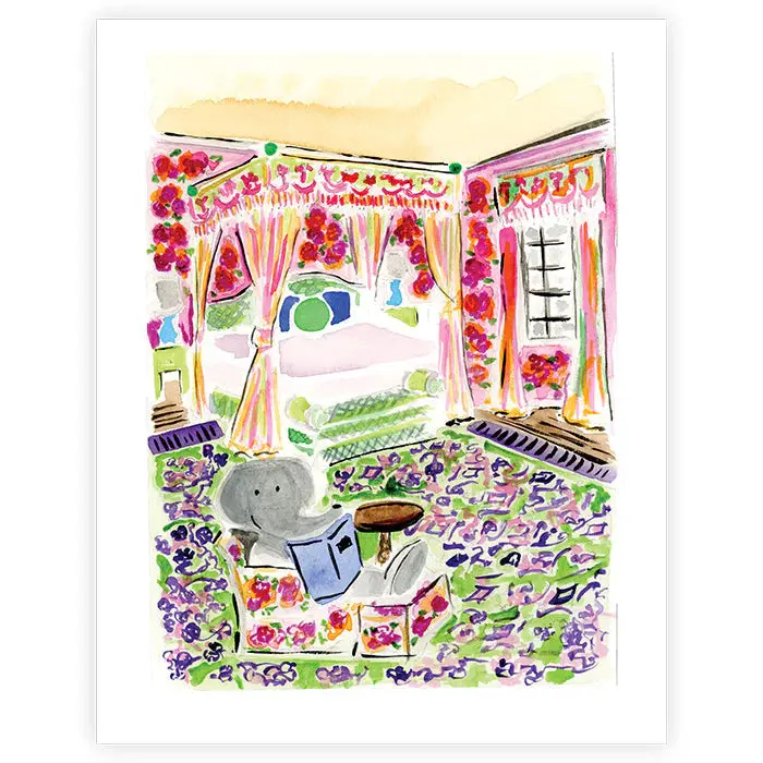 House of Bedlam Bedroom Art Print – 8×10 Framing Size