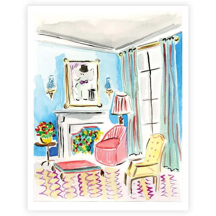 House of Bedlam Living Room Art Print – Small Format