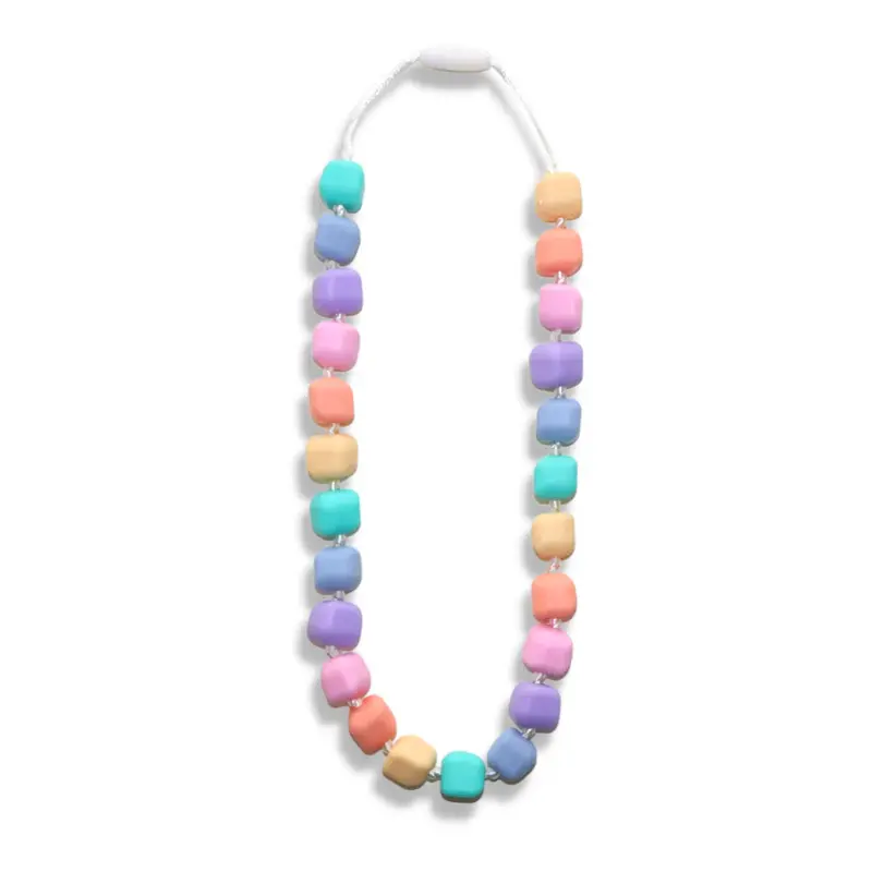 Jellystone Multi-Color Silicone Chew Necklace