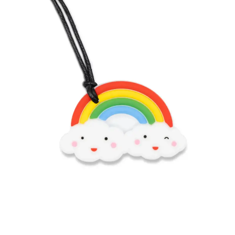 Jellystone Rainbow-Colored Chewable Pendant