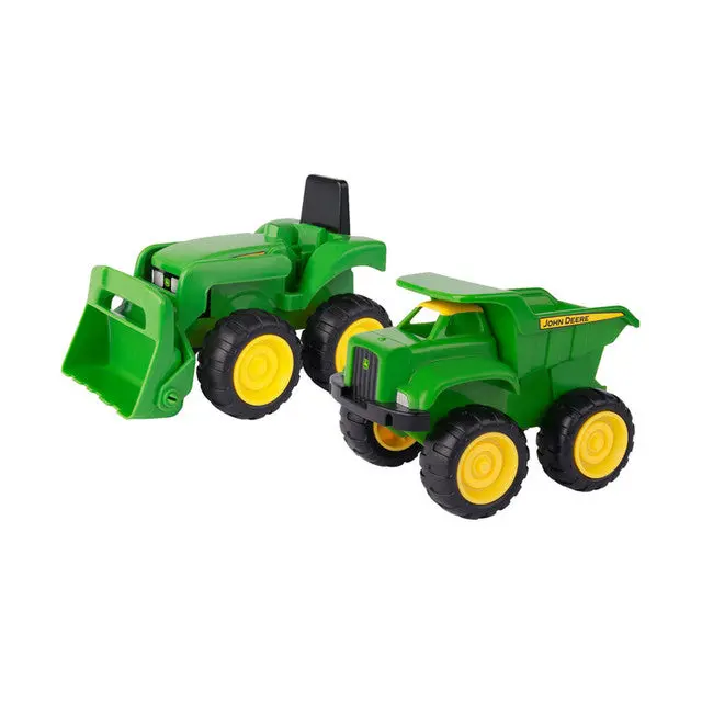 John Deere Dump Truck & Tractor Combo Pack – Dual Farm Vehicle Set