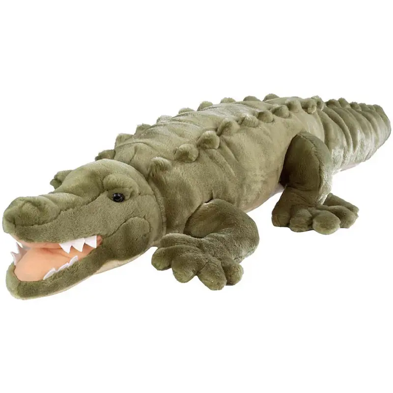 Jumbo Crocodile Plush Toy – Wild Republic Cuddlekins Soft Reptile