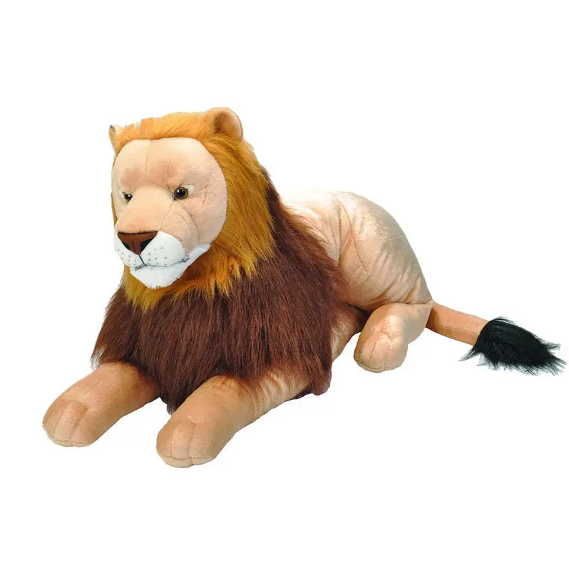 Jumbo Lion Stuffed Animal – Wild Republic Cuddlekins Big-Size Plush