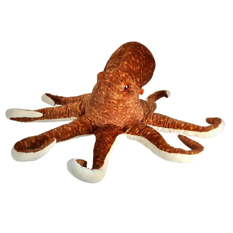 Jumbo Octopus Plush Toy – Wild Republic Cuddlekins Hug-Ready Design