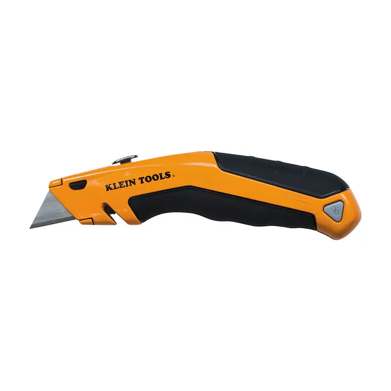 Klein 44133 Klein-Kurve Retractable Utility Knife – Ergonomic Curved Handle