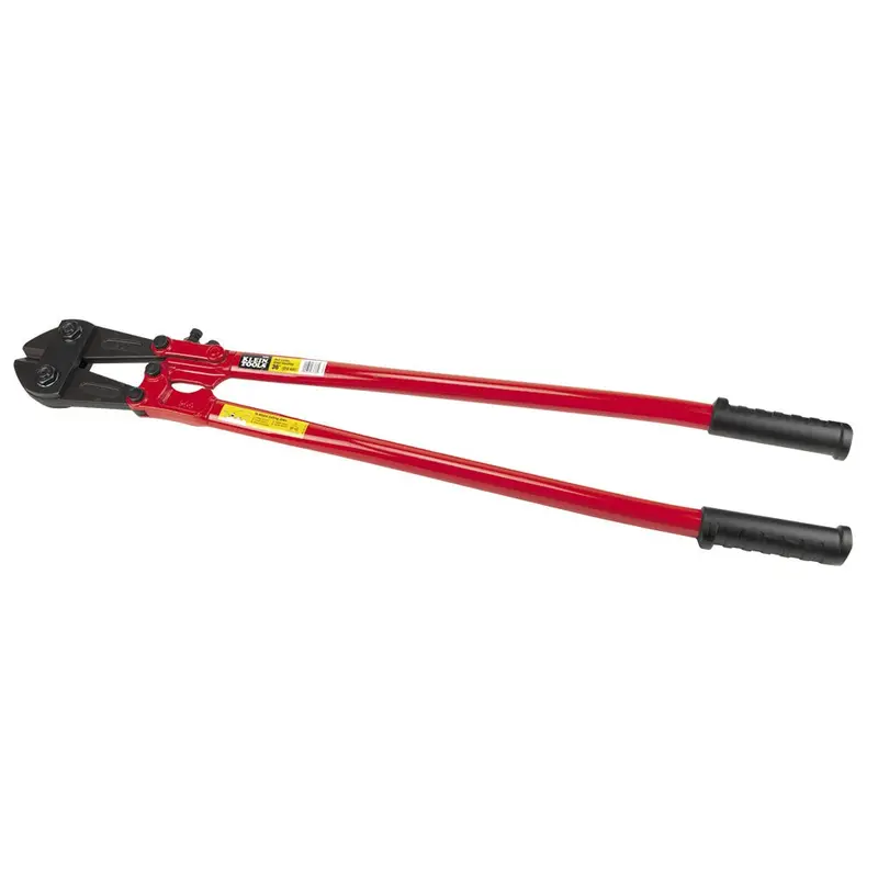 Klein 63336 36-Inch Bolt Cutter – Heavy-Duty Steel Handles, Black/Red Finish