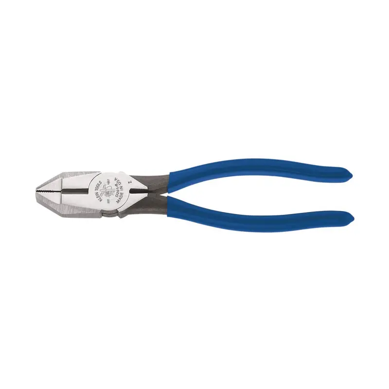 Klein D201-8 Lineman’s Pliers – 8-Inch, Forged Steel with Comfort Grip