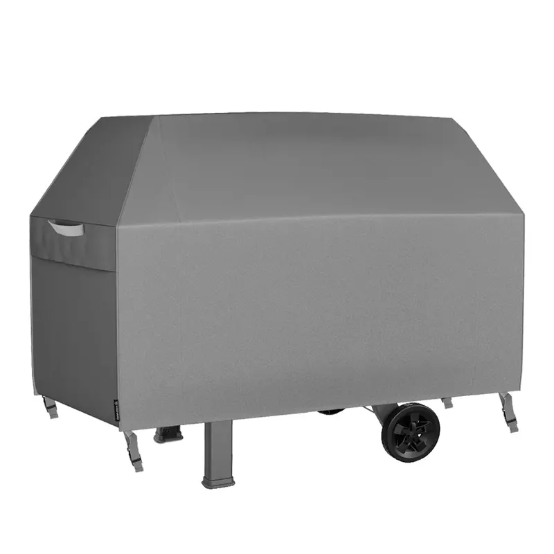 KOZYARD 4-Burner BBQ Cover – Heavy-Duty Waterproof & UV-Resistant Grill Protector (190 × 71 × 117 cm)