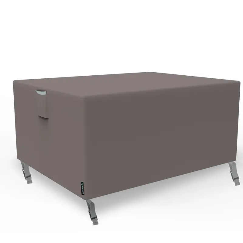 KOZYARD Rectangular Patio Furniture Cover – Waterproof & UV-Resistant for Tables & Chairs (180 x 140 x 75 cm, Brown)