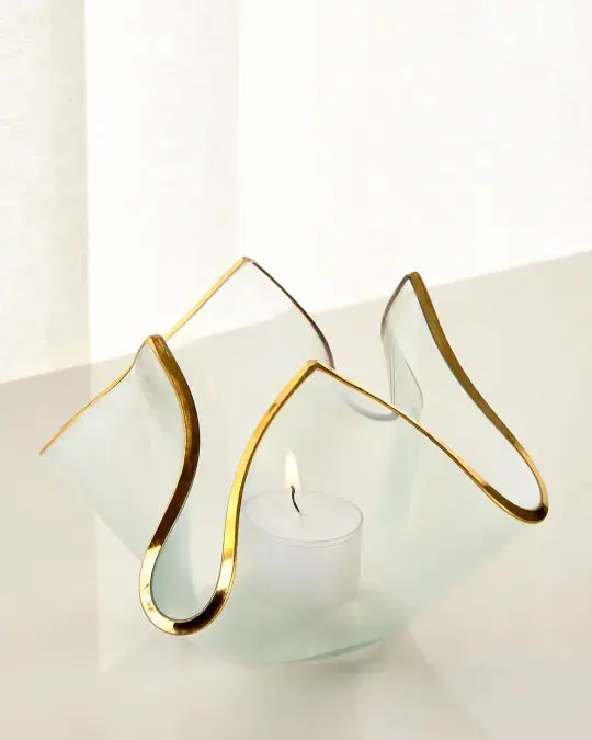 Large Handkerchief-Style Votive Holder