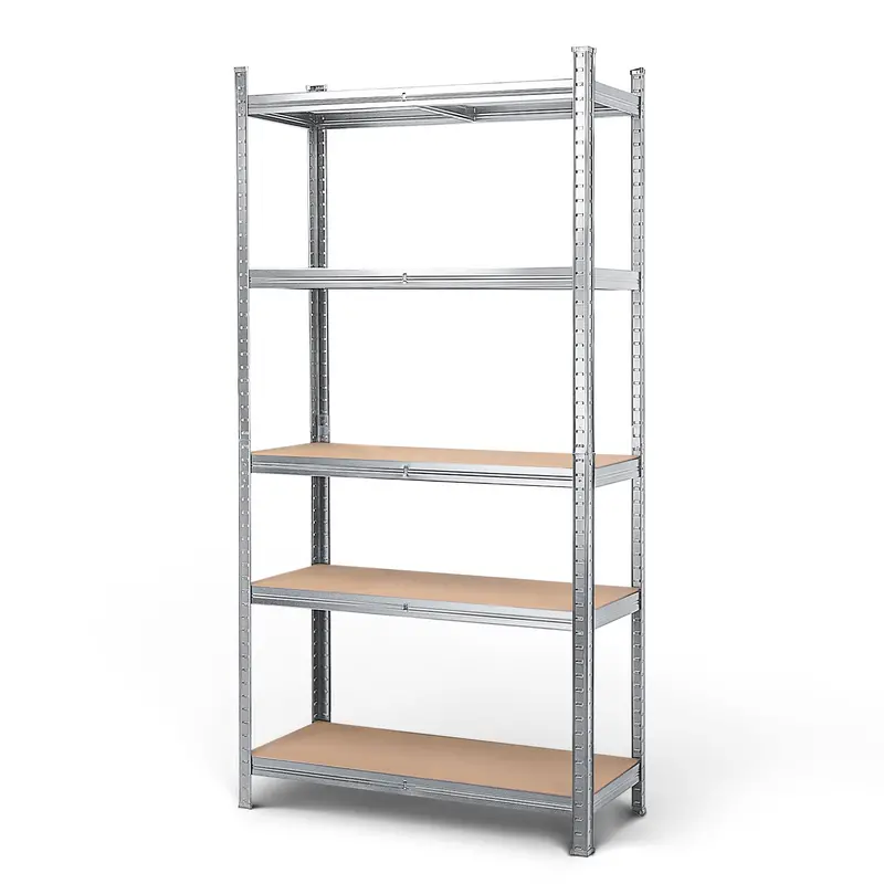 MasterSpec 5-Tier Compact Garage Shelving – 1500 × 700 × 300 mm Space-Saving Storage Rack