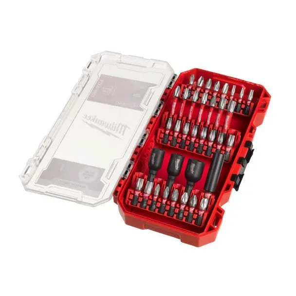 Milwaukee 35-Piece SHOCKWAVE Impact Duty Driver Bit Set – Heavy-Duty Rotating Bits (4932492003)