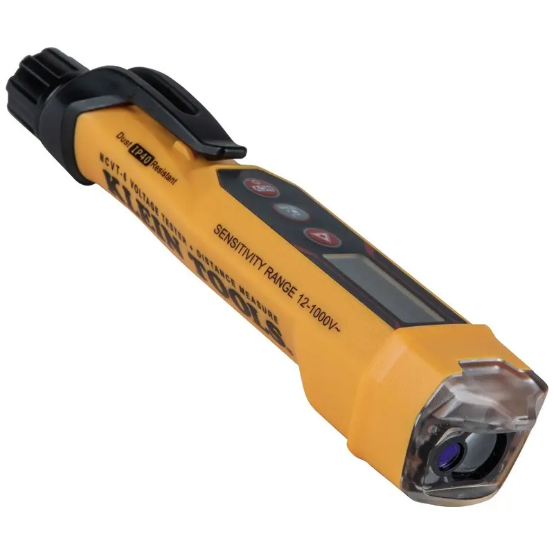 Non-Contact Voltage Tester with Integrated Laser Distance Meter – Klein NCVT-6