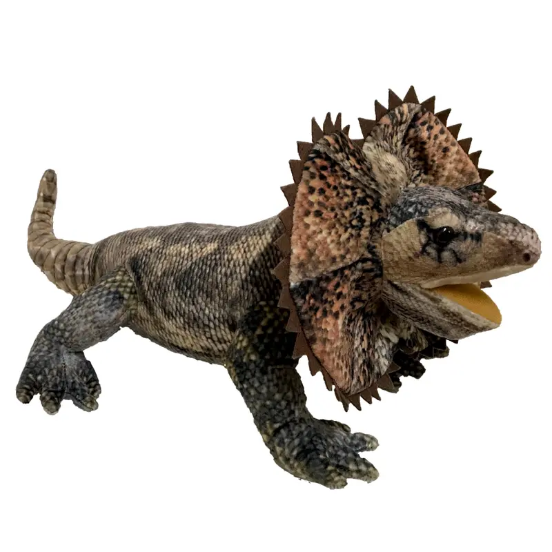 Norbert Frill-Necked Lizard Plush – Unique Australian Reptile Toy